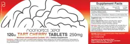 Label for Tart Cherry Tablets 250 mg