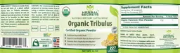 Label for Organic Tribulus