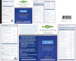 Label for Doctor's Choice Multivitamin 50+ Men