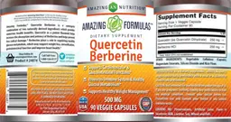 Quercetin Berberine 500 mg