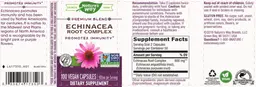 Label for Echinacea Root Complex 900 mg