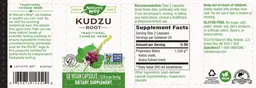 Label for Kudzu Root 1,226 mg