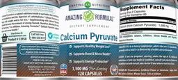 Calcium Pyruvate 1,500 mg