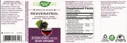 Label for Resveratrol