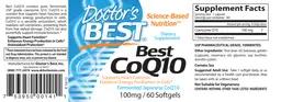 Label for Best CoQ10