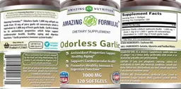 Odorless Garlic 1000 mg