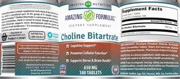 Choline Bitartrate 650 mg