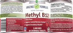 Methyl B12 5,000 mcg Cherry Flavor