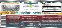 Choline Inositol 500 mg