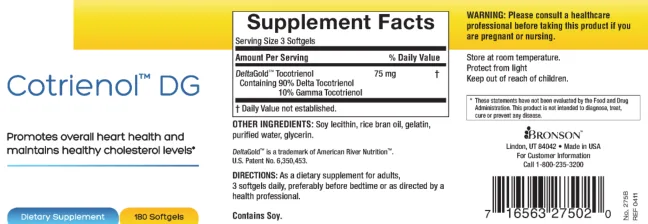 Label for Cotrienol DG