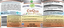 CoQ10 200 mg with BioPerine