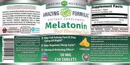 Melatonin 10 mg Citrus Flavor