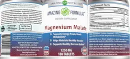 Magnesium Malate 1250 mg