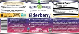 Elderberry 500 mg