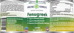 Fenugreek 610 mg