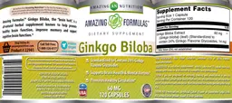 Ginkgo Biloba 60 mg