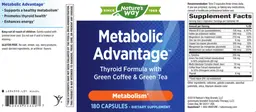 Label for Metabolic Advantage