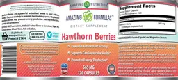 Hawthorn Berries 565 mg