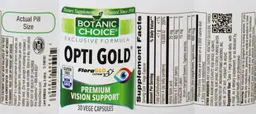 Label for Opti Gold