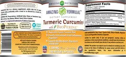 Turmeric Curcumin 1,500 mg with BioPerin