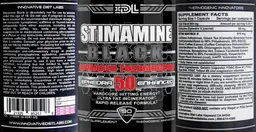 Label for Stimamine Black
