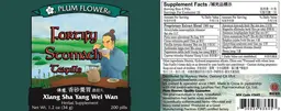 Label for Fortify Stomach Teapills