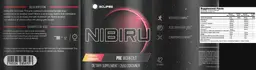 Label for Nibiru Pineapple Strawberry