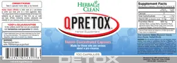 Label for QPretox