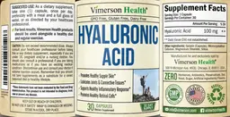 Label for Hyaluronic Acid