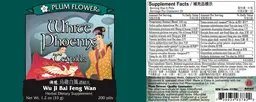 Label for White Phoenix Teapills