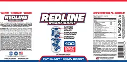 Label for Redline Micro-Burst