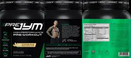 Label for Pre JYM Refreshing Melon