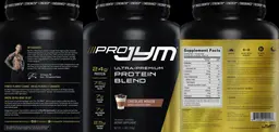 Label for Pro JYM Chocolate Mousse