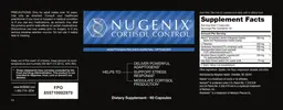Label for Cortisol Control