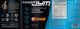 Label for Mass JYM Apple Fritter