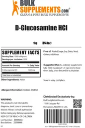 Label for D-Glucosamine HCl