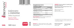 Label for CoQ-10 With L-Carnitine