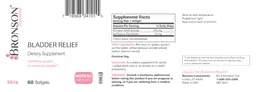 Label for Bladder Relief