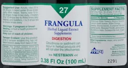 Label for Frangula