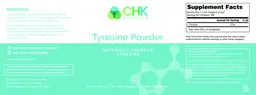 Label for Tyrosine Powder