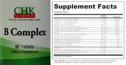 Label for B Complex