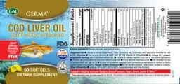 Label for Cod Liver Oil