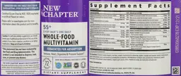 Label for 55+ Every Man's One Daily Whole-Food Multivitamin