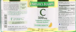 Label for C 500 mg