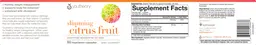 Label for Slimming Citrus Fruit