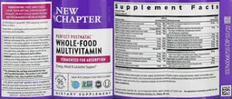 Label for Perfect Postnatal Whole-Food Multivitamin