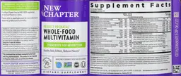 Label for Perfect Prenatal Whole-Food Multivitamin