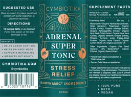 Label for Adrenal Super Tonic