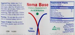 Label for Nema Base