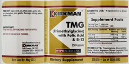 TMG (Trimethylglycine) With Folic Acid & B-12